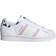 Adidas Junior Superstar - Cloud White/Almost Lime/True Pink