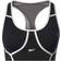 Reebok Lux Racer Colorblocked Padded Bra - Black