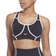 Reebok Lux Racer Colorblocked Padded Bra - Black