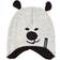 Isbjörn of Sweden Knitted Beanie - White (920-88)