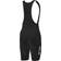 Ale Solid Winter Bib Shorts Men - Black