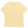 Little Pieces LpRia S/S Fold Up Solid Tee - Pale Banana