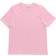 Little Pieces LpRia S/S Fold Up Solid Tee - Roseate Spoonbill