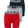 Under Armour Men's Charged Cotton 6" Boxerjock 3-pack - Red/Academy