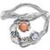 Maanesten Curl Ring - Silver/Opal/Moonstone