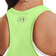 Under Armour Tech Twist Tank Top Women - Summer Lime/Metallic Silver