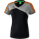 Erima Premium One 2.0 T-shirt Women - Black/Grey Marl/Neon Orange