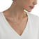 Georg Jensen Halo Pendant Necklace - Gold/Diamonds