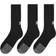 Under Armour Heatgear Crew Socks 3-Pack Unisex - Black/Steel