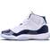 NIKE Air Jordan 11 Retro GS - White University/Blue Midnight/Navy