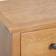 vidaXL Tall Natural Chest of Drawer 45x110cm