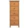 vidaXL Tall Natural Chest of Drawer 45x110cm