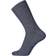 Egtved Wool No Elastic Rib Socks - Blue