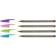 Bic Cristal Fun Ballpoint Pen Assorted Colour 1.6mm 20-pack