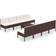 vidaXL 3094334 Loungeset, 1 Bord inkl. 8 Soffor