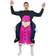 bodysocks Piggy Back Dronning Elisabeth Kostume