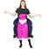 bodysocks Piggy Back Dronning Elisabeth Kostume