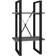 vidaXL 2-Tier Bogreol 70cm