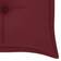 vidaXL - Chair Cushions Red (150x50)