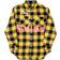 Evisu x Sfera Ebbasta Yd Check Shirt - Black/Yellow