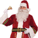 Bristol Novelty Novità Costume da Babbo Natale Adulto Rosso/Bianco/Multicolore