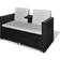 vidaXL 40736 Loungeset, Bord inkl. 2 Soffor