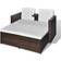 vidaXL 40736 Loungeset, Bord inkl. 2 Soffor