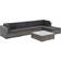 vidaXL 44606 Lounge-Set, 1 Tisch einschl. 4 Sofas