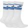 NIKE Sportswear Essential Crew Socks 3-pack - White/Game Royal