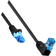Goobay Angled RJ45-RJ45 U/UTP Cat6A