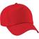 Beechfield Unisex Plain Original 5 Panel Baseball Cap 2-pack - Classic Red