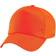 Beechfield Unisex Plain Original 5 Panel Baseball Cap 2-pack - Orange