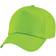 Beechfield Unisex Plain Original 5 Panel Baseball Cap 2-pack - Lime Green