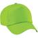 Beechfield Unisex Plain Original 5 Panel Baseball Cap 2-pack - Lime Green