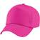 Beechfield Unisex Plain Original 5 Panel Baseball Cap 2-pack - Fuchsia