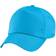 Beechfield Unisex Plain Original 5 Panel Baseball Cap 2-pack - Surf Blue