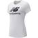 New Balance Essentials Stacked Logo T-shirt - White/Black