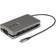 StarTech USB 3.2 C - 2xUSB 3.2 A/SD/MMC/USB C/HDMI/RJ45 Adapter M-F Space Gray 0.2m