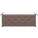 vidaXL - Chair Cushions Brown (150x50cm)