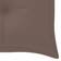 vidaXL - Chair Cushions Brown (150x50cm)