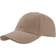 Atlantis Liberty Sandwich Heavy Brush 6 Panel Cap - Khaki/Khaki