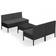 vidaXL 3094307 Lounge-Set, 1 Tisch einschl. 4 Sofas