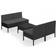 vidaXL 3094307 Loungeset, 1 Bord inkl. 4 Soffor