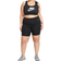 Nike Dri-FIT Swoosh Medium-Support Non-Padded Futura Graphic Plus Size Sports Bra - Black/Particle Grey