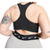 Nike Dri-FIT Swoosh Medium-Support Non-Padded Futura Graphic Plus Size Sports Bra - Black/Particle Grey