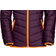 Jack Wolfskin Kid's Zenon Jacket - Aubergine (1604143-1600)