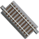 Roco H0 GeoLine (met ballastbed) 61112 Rechte rails 76.5 mm 6 stuk(s)