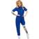 Orion Costumes Bionic Woman Jumpsuit 70's TV Fancy Dress Costume