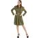 Orion Costumes Womens World War 2 Khaki Army Uniform 1940 Fancy Dress