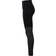 Tridri Rib Knit Contrast Bottom Leggings Women - Black/Charcoal